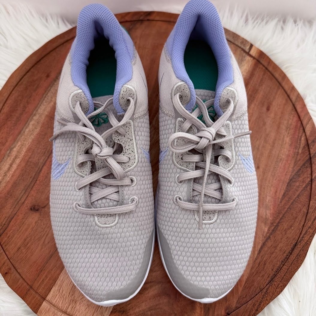 Nike Flex Experience RN 11 Wmns Running Shoes Gray Blue Green Size 11 DD9283 005