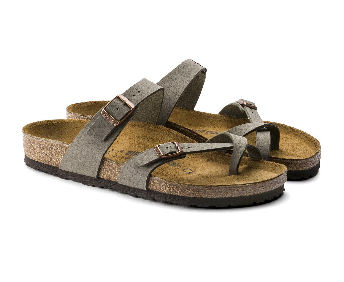 Birkenstock Mayari Stone Birko-Flor Women’s Toe Loop Sandals Regular EU 37-41