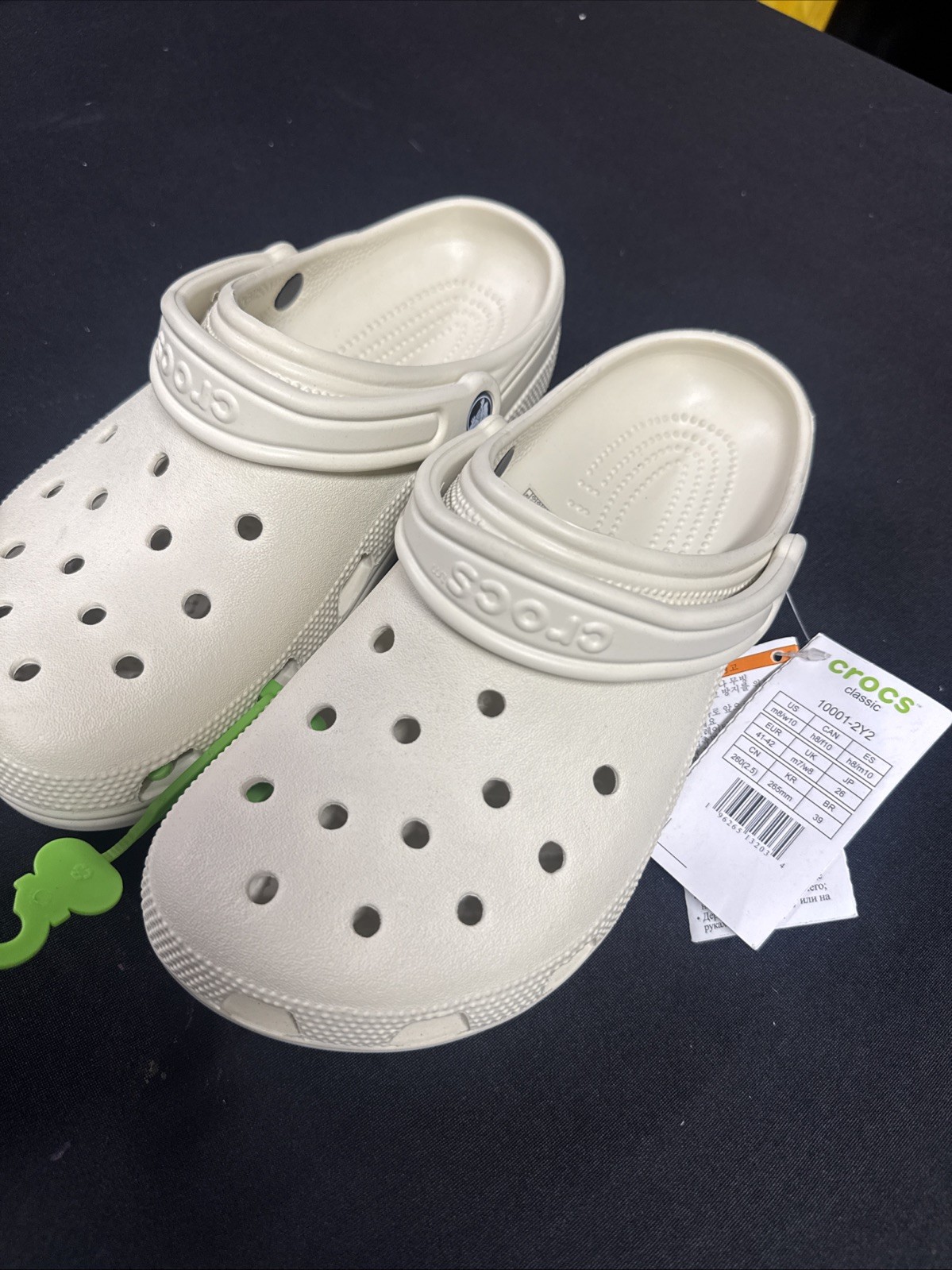 Crocs Unisex Clogs -Bone Size 8Men/10Women- New 💰