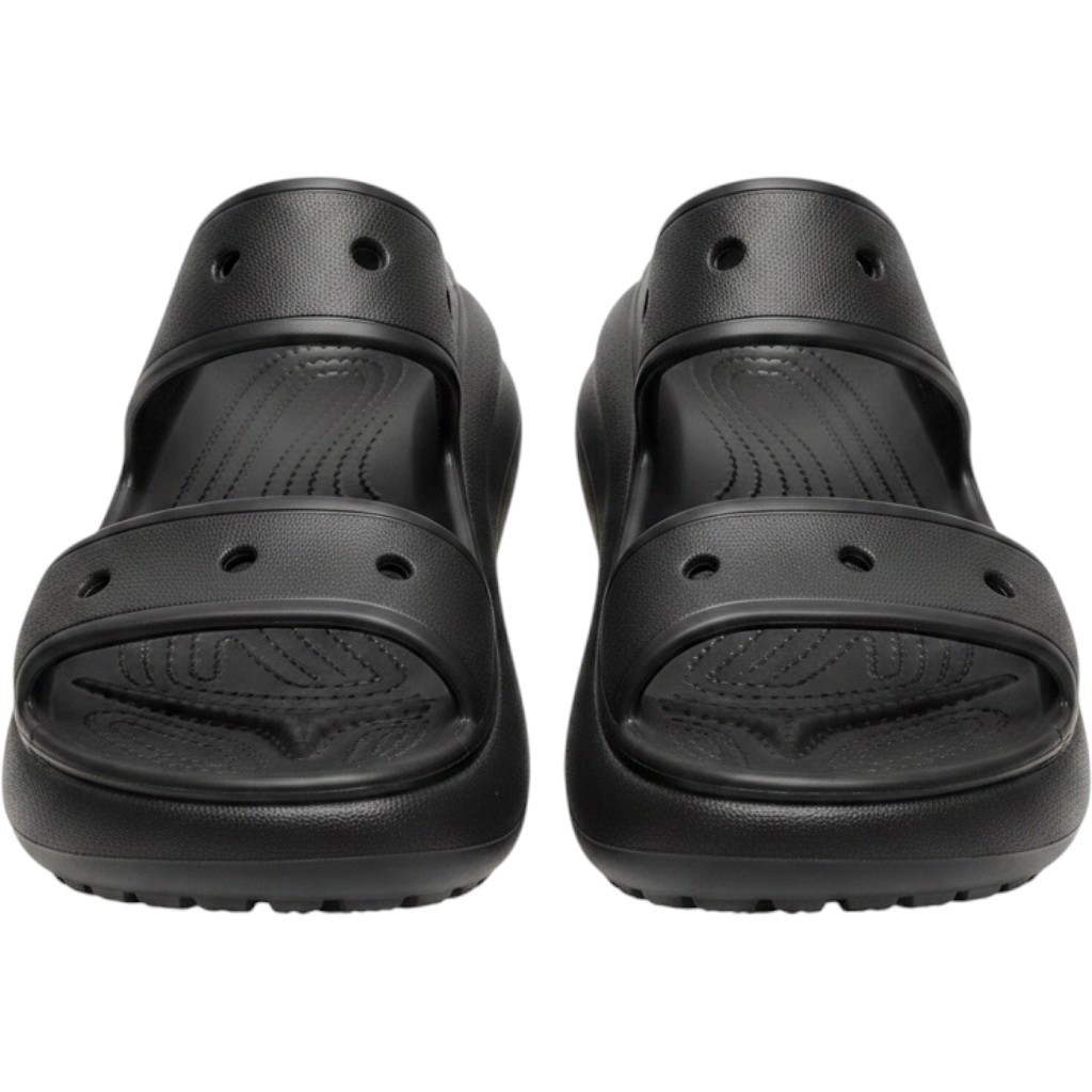 Crocs Classic Crush Sandal Bone Off White Platform Slide Womens 10 Mens 8 NEW