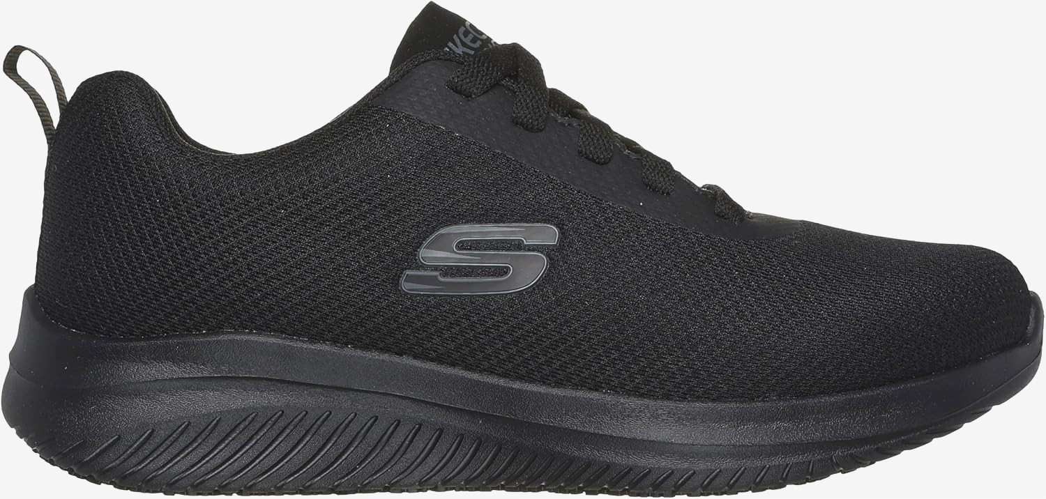 Skechers JINIE SR EH Womens Slip Resistant Work Casual Shoes Sneakers Black