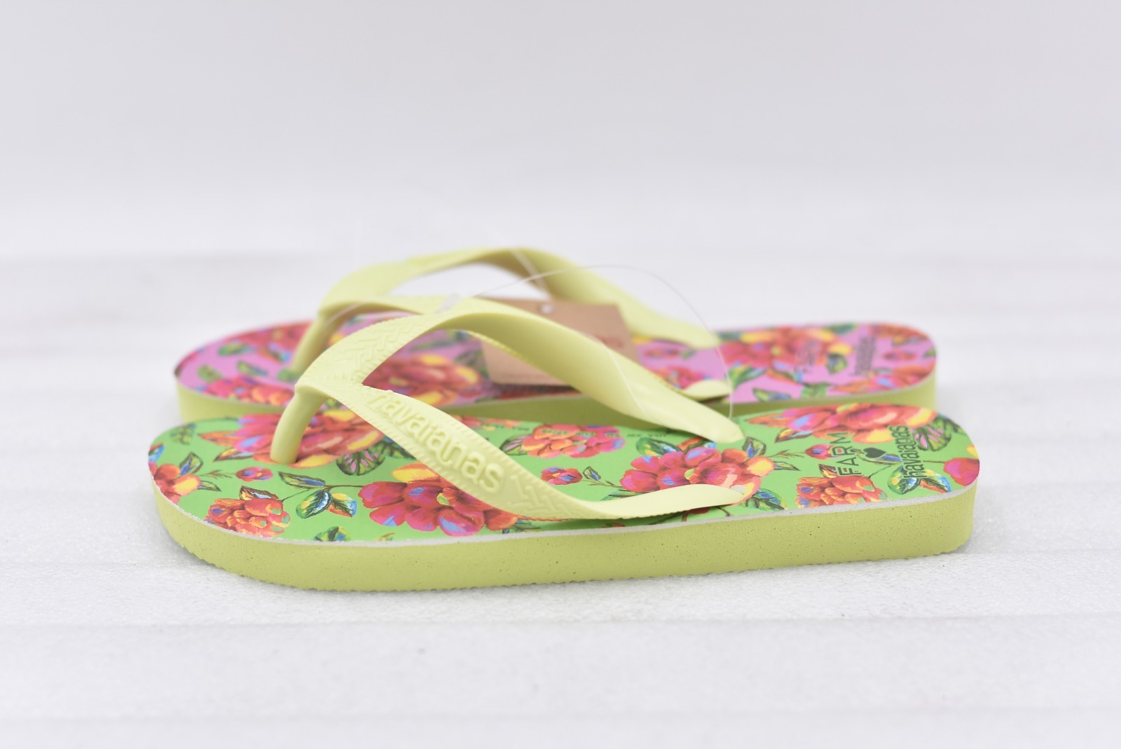 Womens Havaianas Classic Flip-Flop Sandals – Matcha Green Size 6 (EU 37-38)