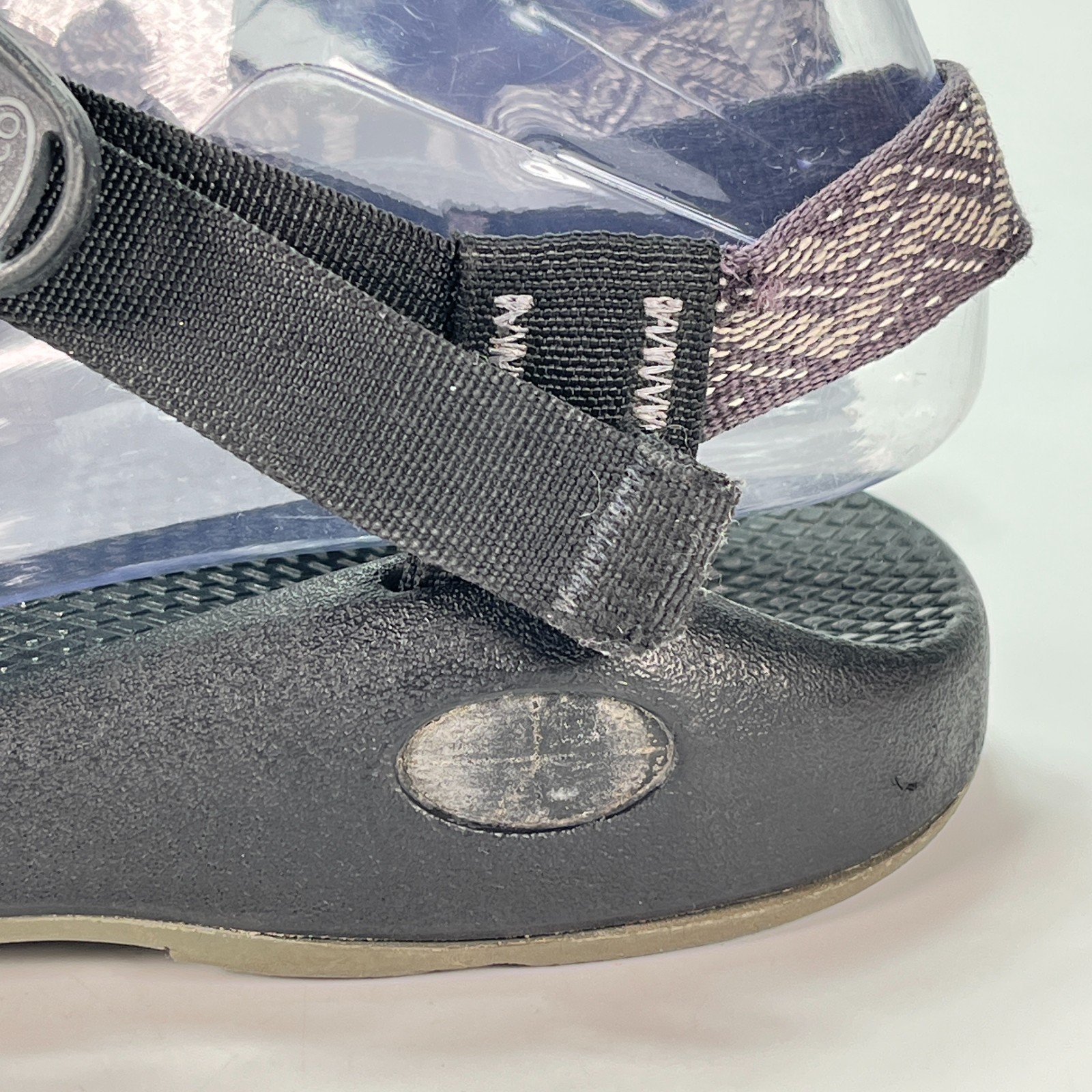 Chaco Z Cloud 2 Black Gray Chevron Outdoor Hiking Sport Sandals Women’s Size 6