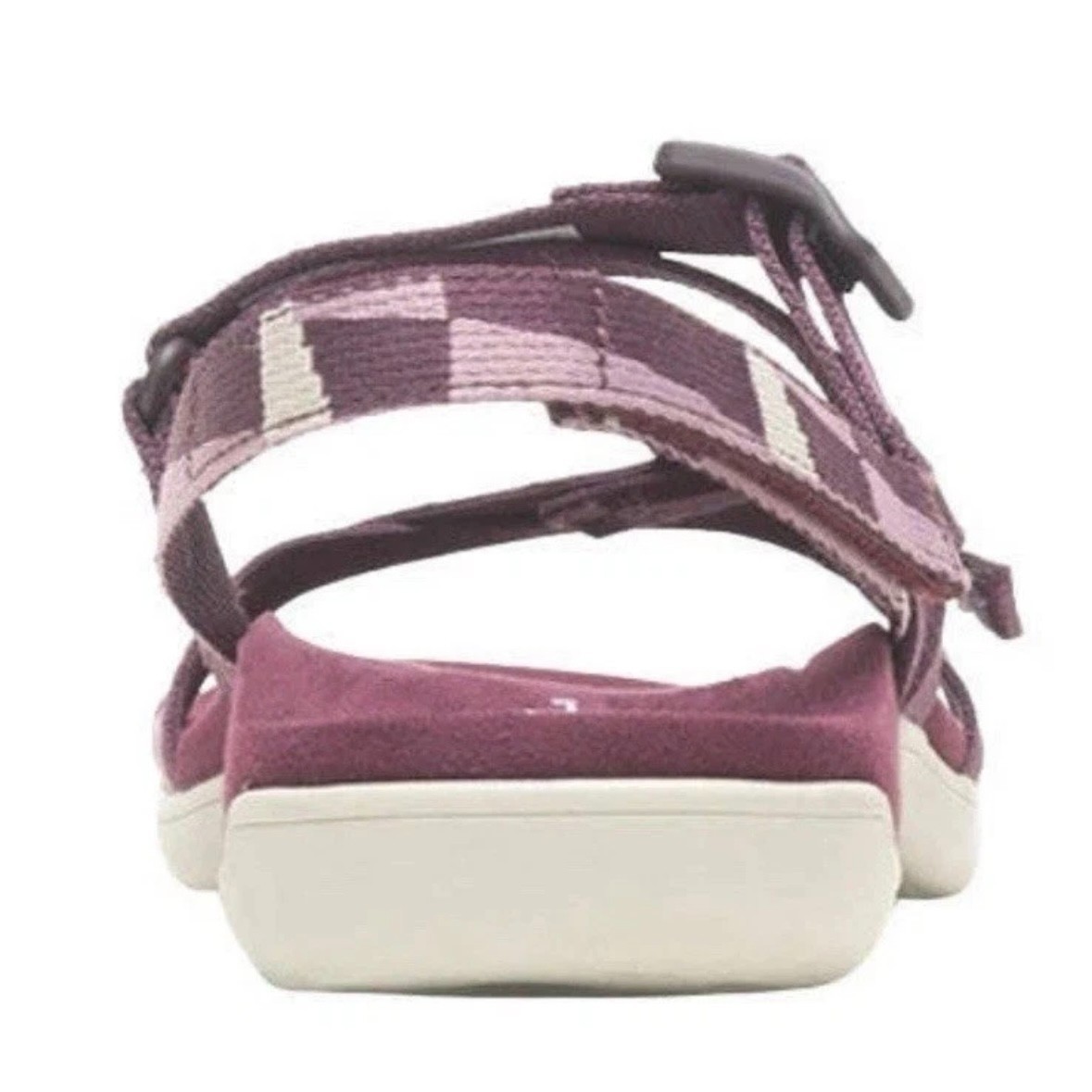 Merrell Womens Size 11 District 3 Burgundy Backstrap Web Sandals Shoes