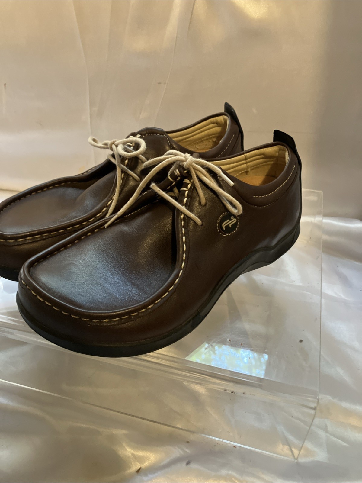 Women’s Birkenstock FootPrints laceup oxford flat Chukka EU 37 US 6-6.5 Germany