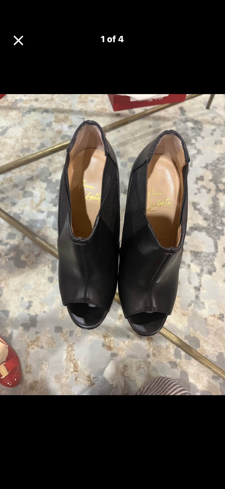 Christina Louboutin booties