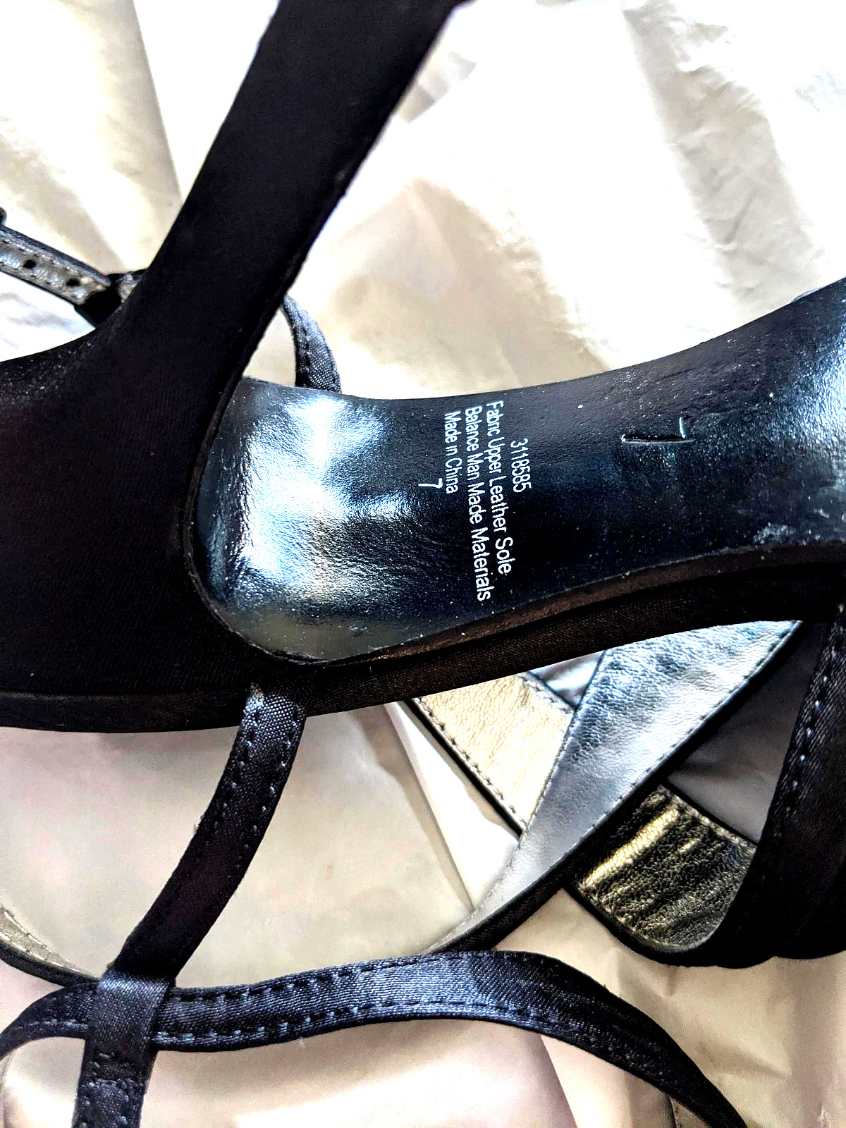 👠Lulu Townsend Shoes👡Womens Size 7 Strappy💃Heels Dress Sandals Elegant,Formal