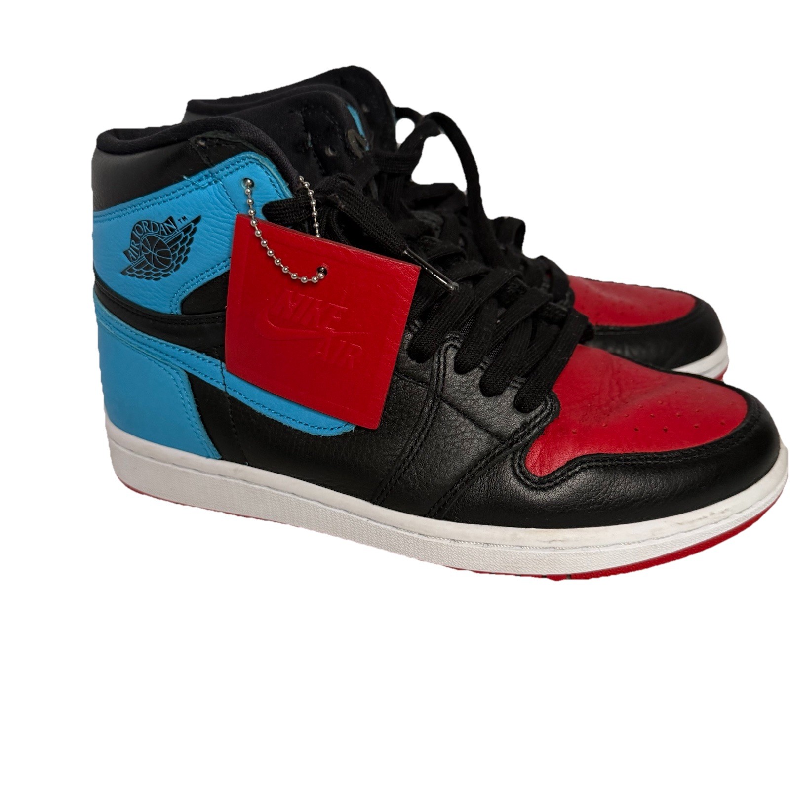 Nike Air Jordan 1 High OG 2020 UNC To Chicago Size Women 8.5/Men 7 CD0461-046