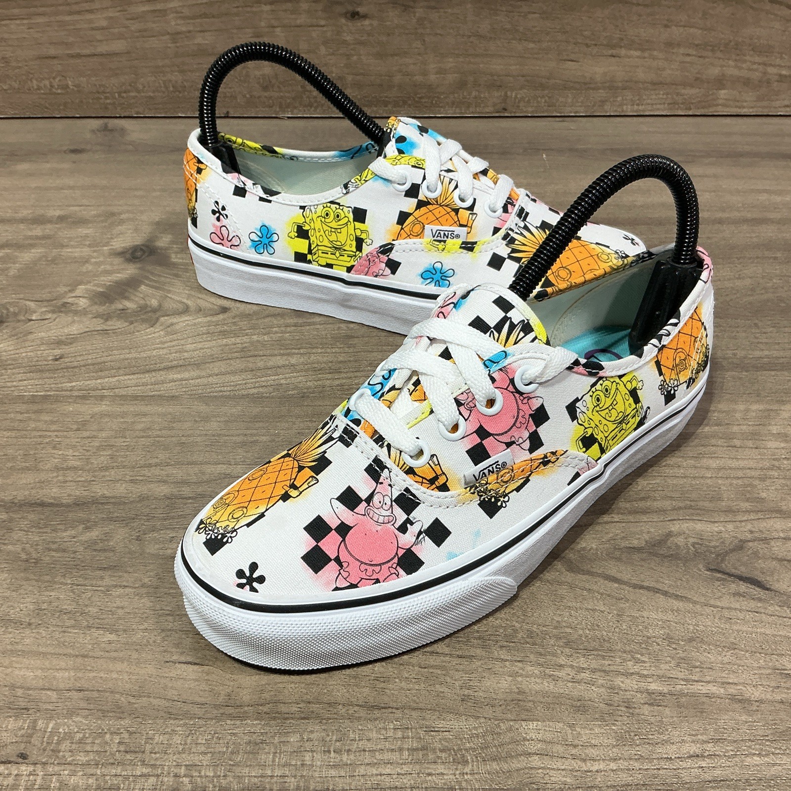 Vans x SpongeBob SquarePants Authentic Airbrush Skate Shoes Plankton Women’s 6.5
