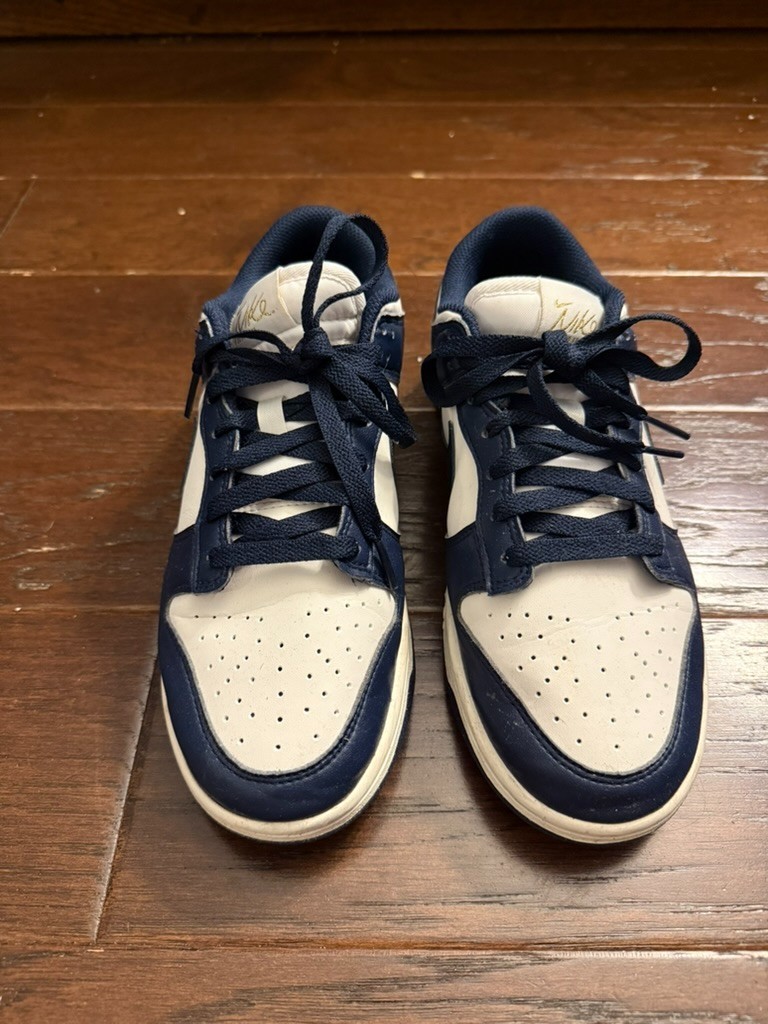 Size 9 – Nike Dunk Next Nature Low Olympic W. Phantom/Pale Ivory/Metallic Gold/O
