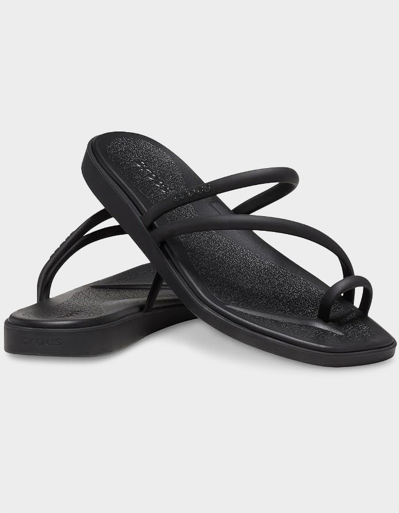 CROCS Miami Womens Toe Loop Sandals, NWT, Full Box