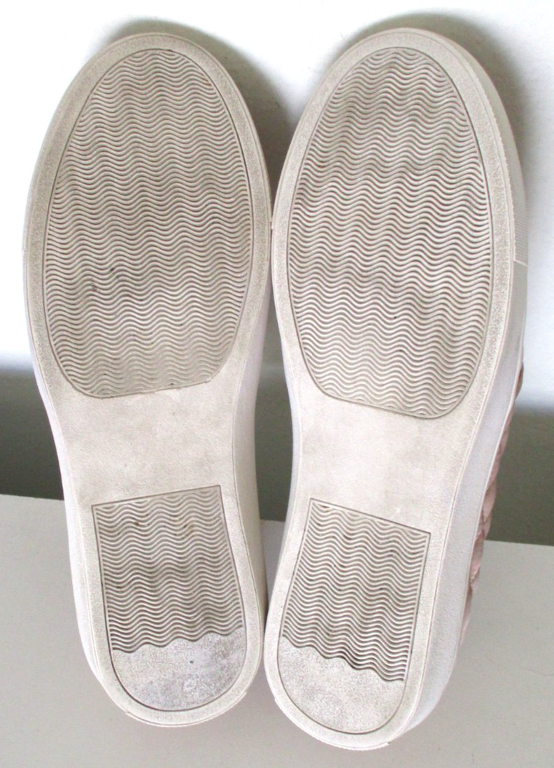 Steve Madden Womens Mauve Quilted Textile Flat Casual Loafer Shoe – Size 8M