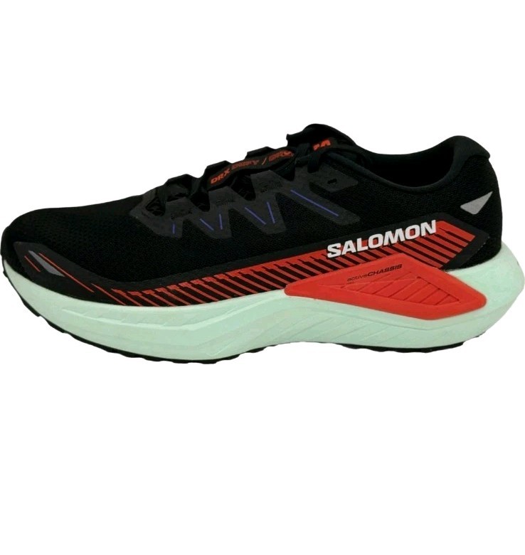 Salomon DRX Defy Grvl Women’s 8.5 Running Black/Cherry Tomato/Bay