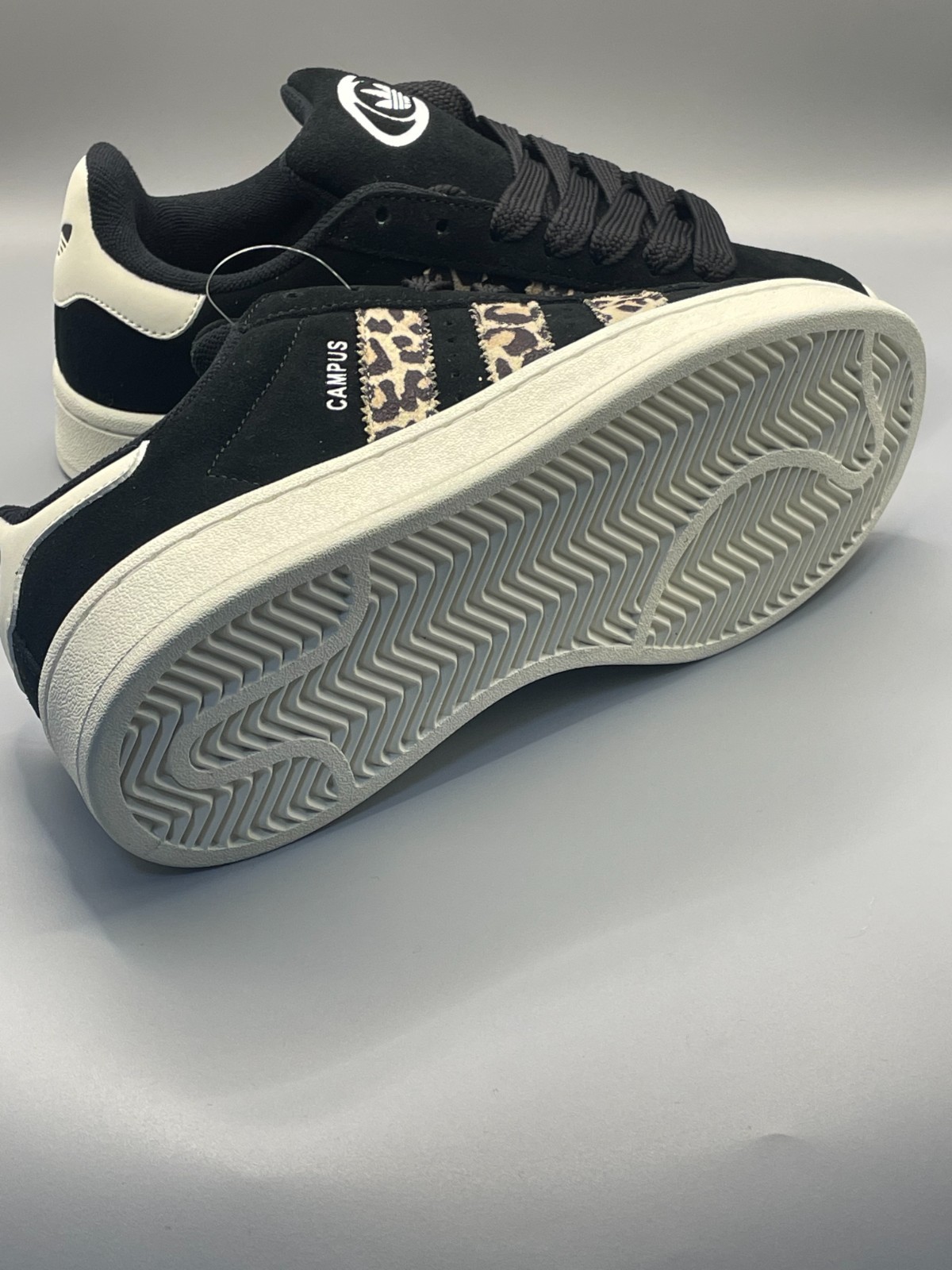 Adidas Orginals Campus 00 Leopard Cheetah Print Black ID7039 Women’s Sizes