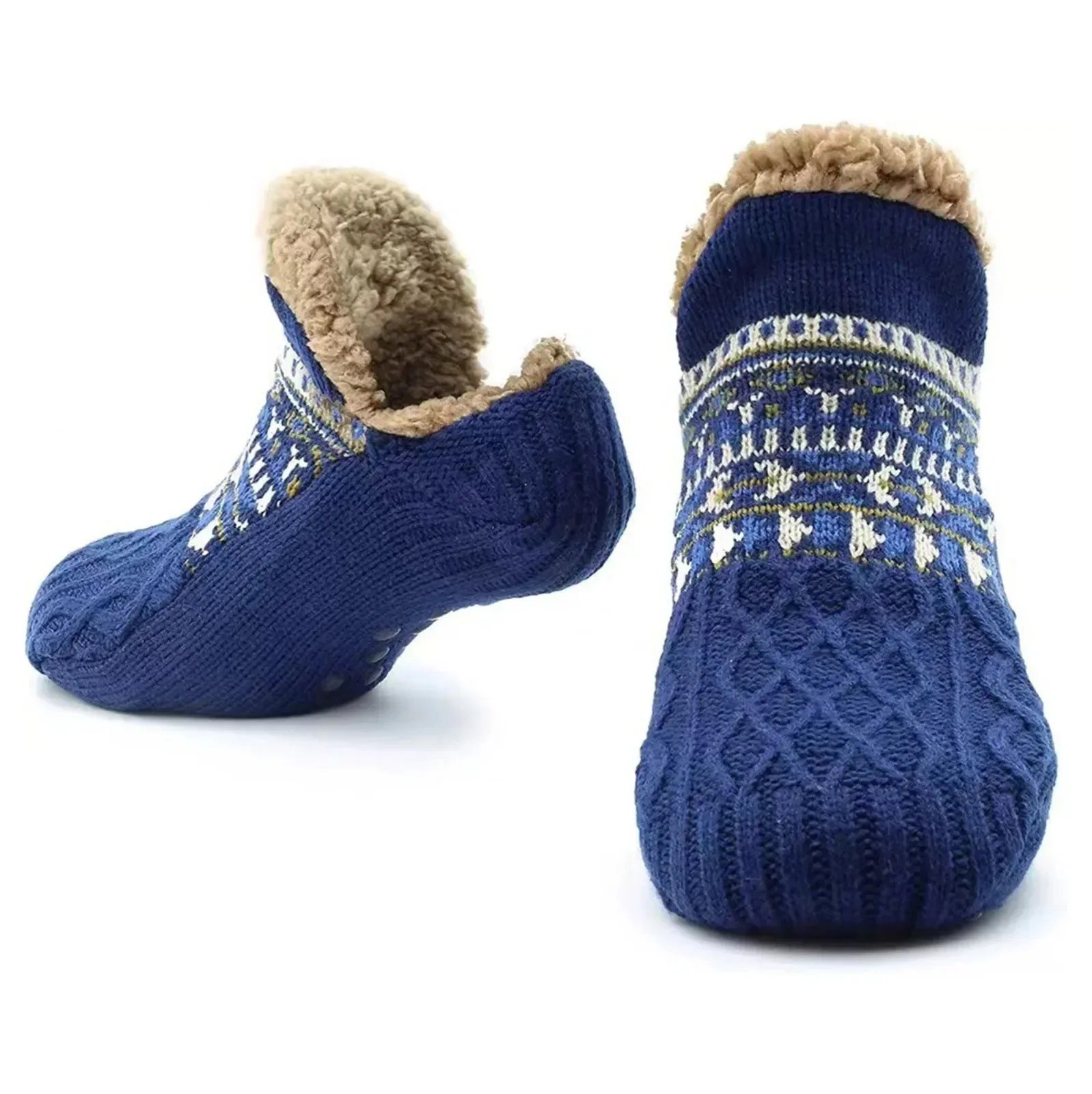WARM NON-SLIP SLIPPER SOCKS