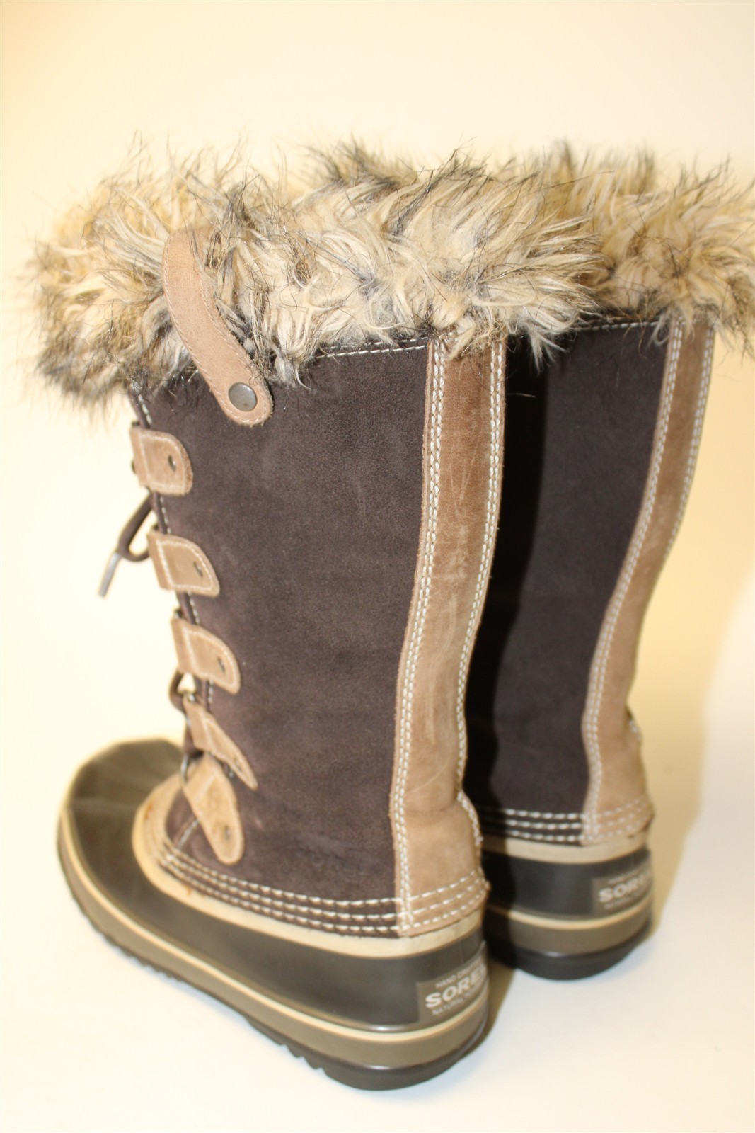 Sorel Waterproof Joan of Arctic Womens Size 7 38 2/3 Tall Warm Boots NL1540-248
