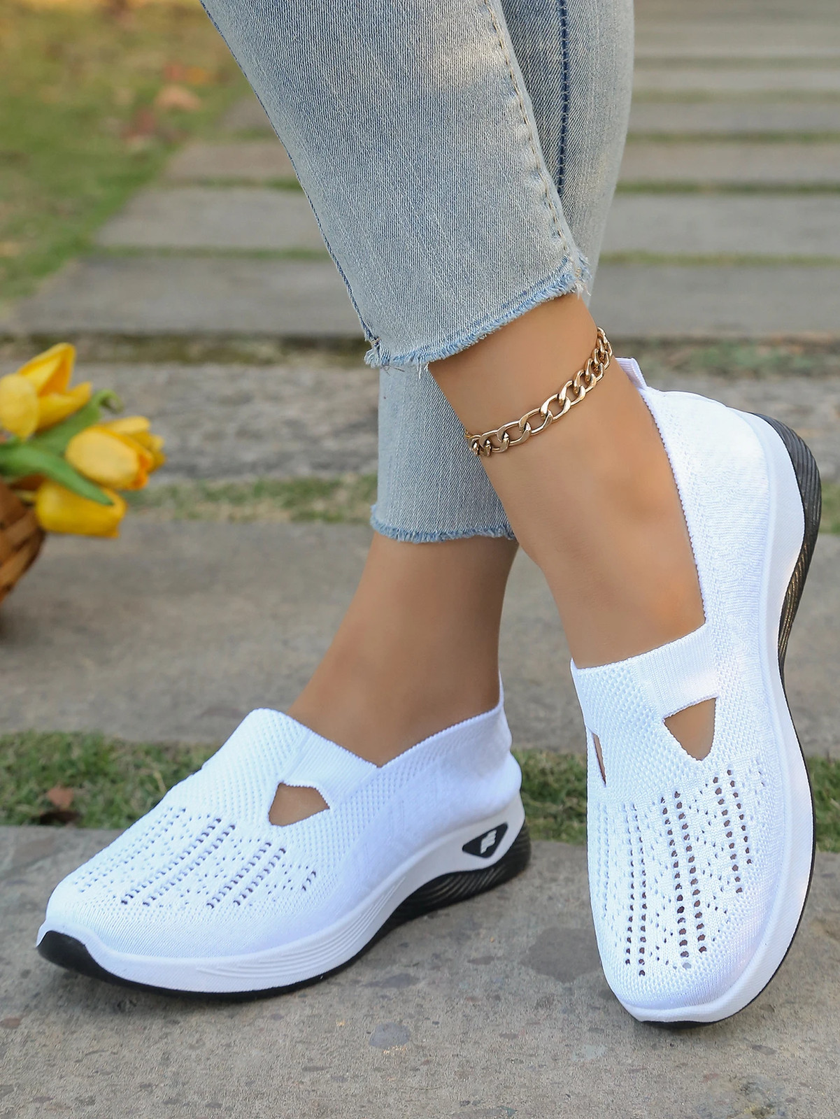 Women’S Casual Shoes Breathable Comfortable Orthopedic Shoes Non Slip Sneakers f