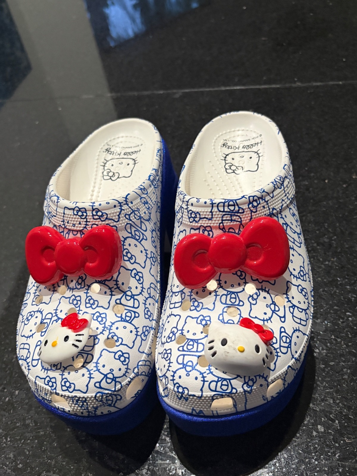 Hello Kitty X Crocks Siren Clogs size 9Womens 7 Mens