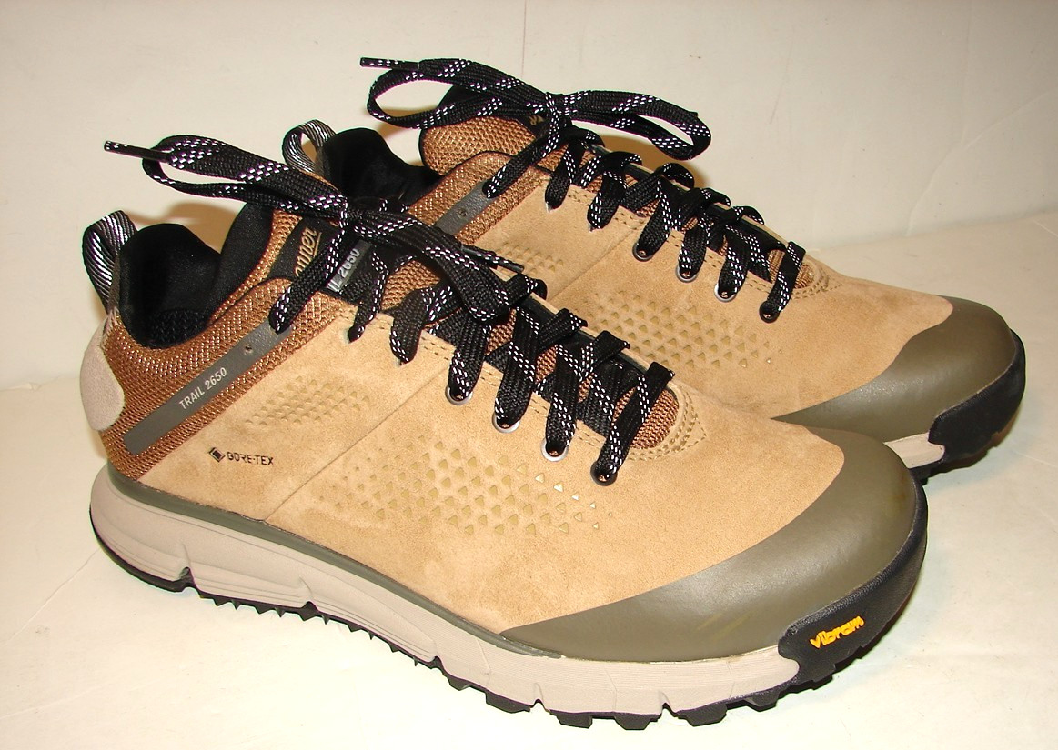 DANNER Trail 2650 Gore-Tex Women’s 10 Prairie Sand/Gray Waterproof HIKING SHOES