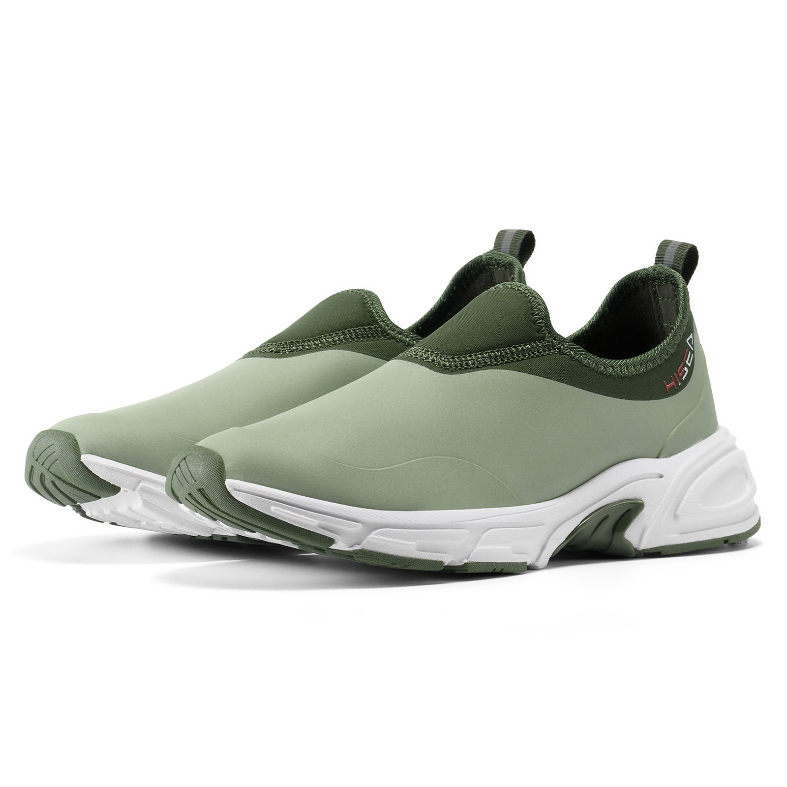 HISEA Women Waterproof Sporty Rain Shoes Slip On Walking Shoes Ankle Garden Shoe