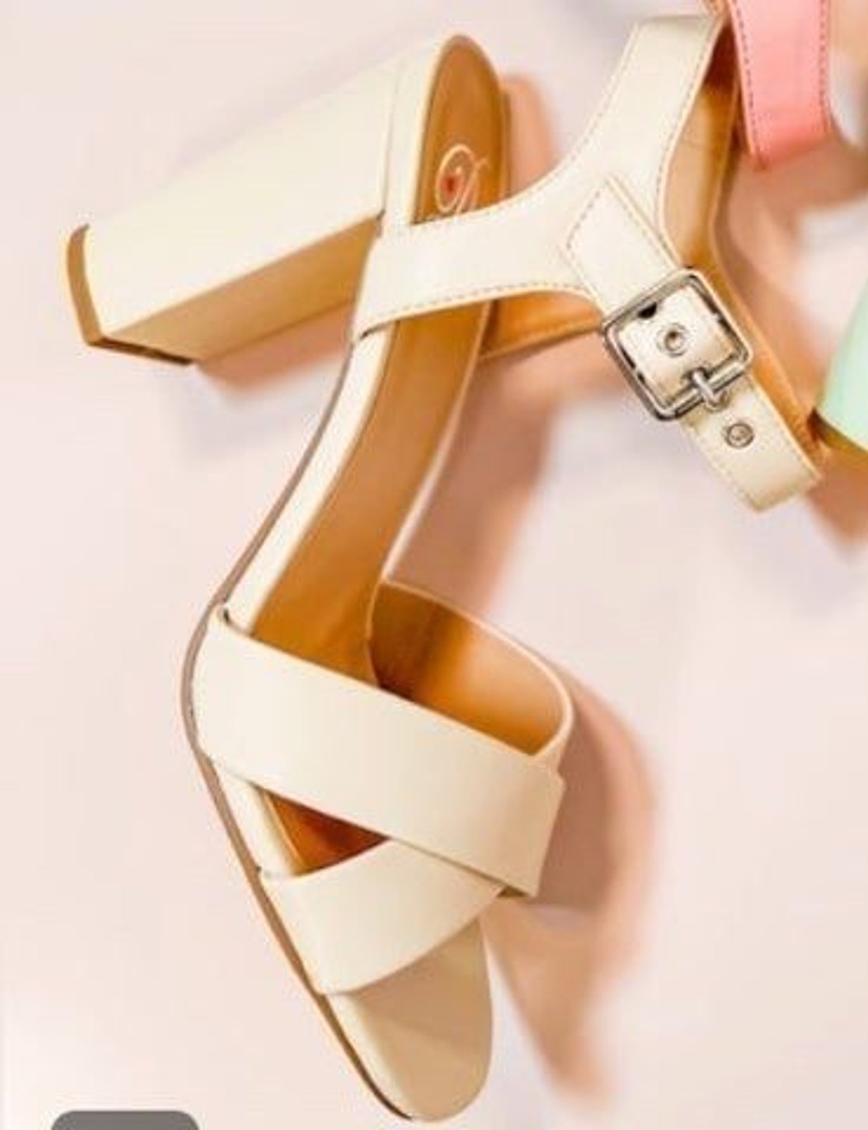 Soda shoes bone sandals womens size 11 bone heels womens sandals heel sandals
