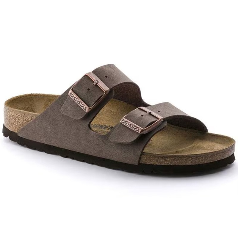 Birkenstock Arizona Mocha Birkibuc Leather Men’s and Women’s Sandals Select Size