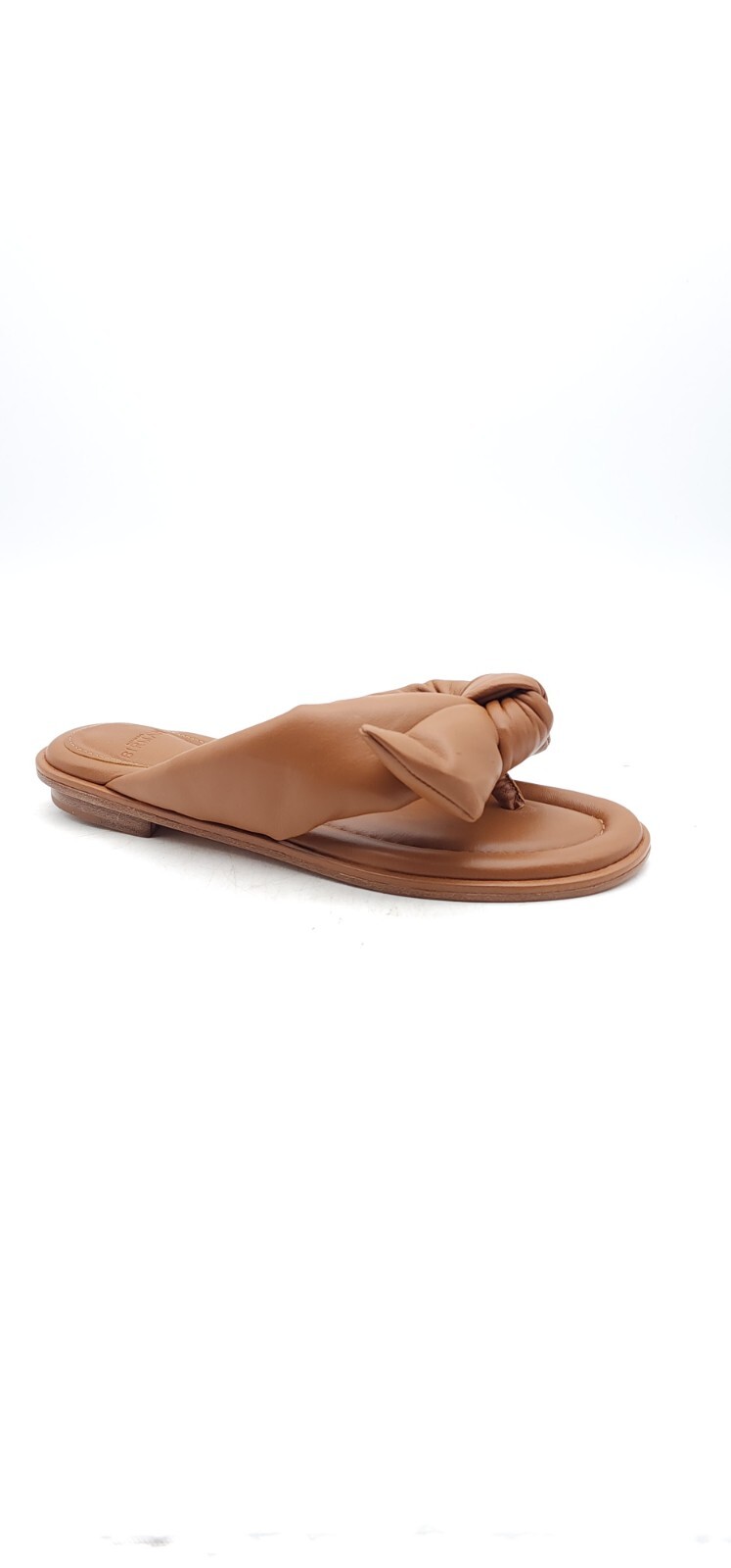 Alexandre Birman Women’s Knotted Slip-On Sandals Brown Size 5