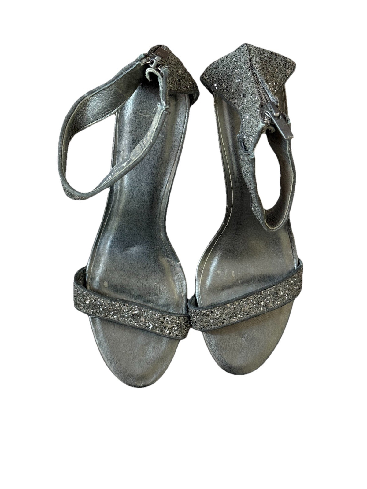 Joie Snake colorblock ankle heels Black Shoes Size 41
