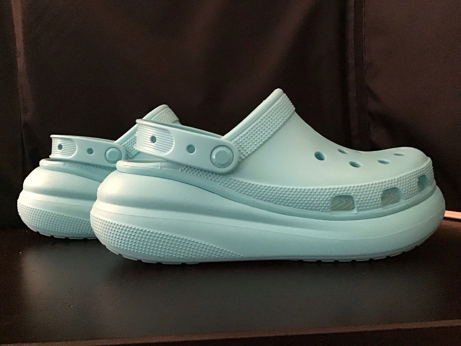 Crocs Crush Platform Clogs Mint Tint Unisex Size Men’s 7 Women’s 9