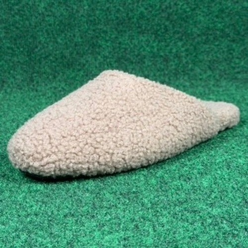 Bombas Sunday Slippers Beige Sherpa Fleece Slip On Mule Clog Shoes Womens 8