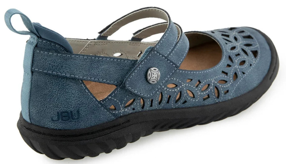 JBU by Jambu Women’s Bellerose Encore Mary Jane Comfort Casual Denim~Select Size