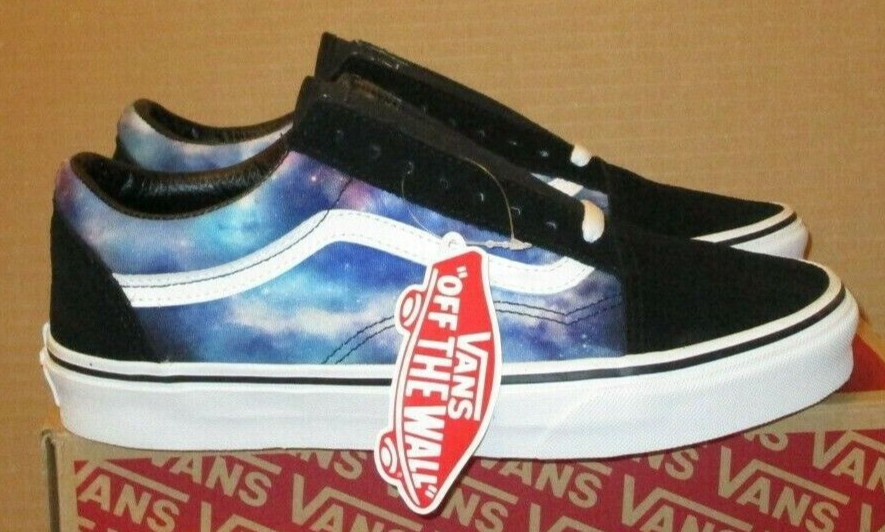 Vans Old Skool (Galaxy) Black/True White 5.5 Women /4 Men VN0A3WLTG4F