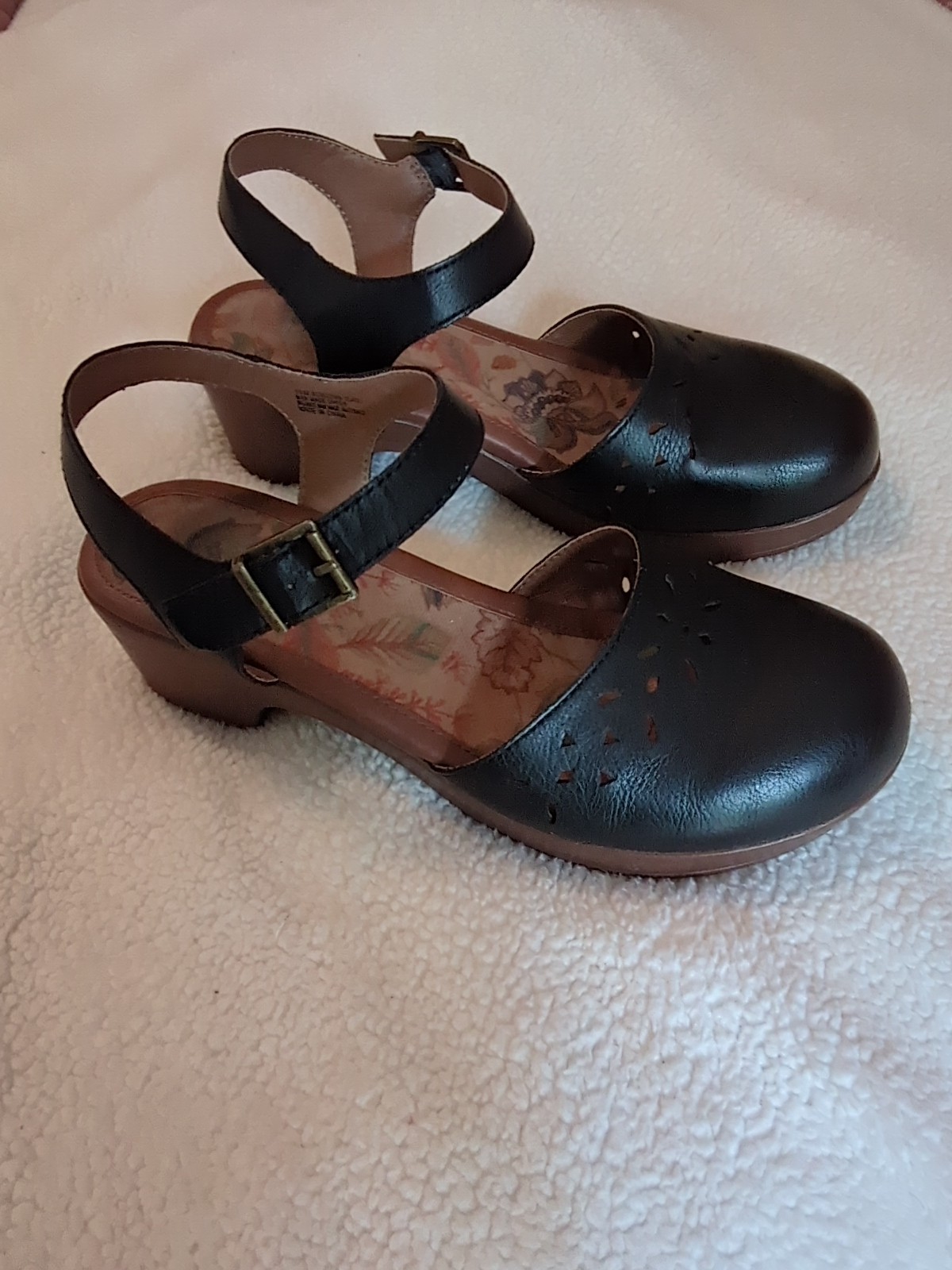 Boc Jasmine Mary Jane Sandals – Black – Closed Round Toe – Women’s Size 10