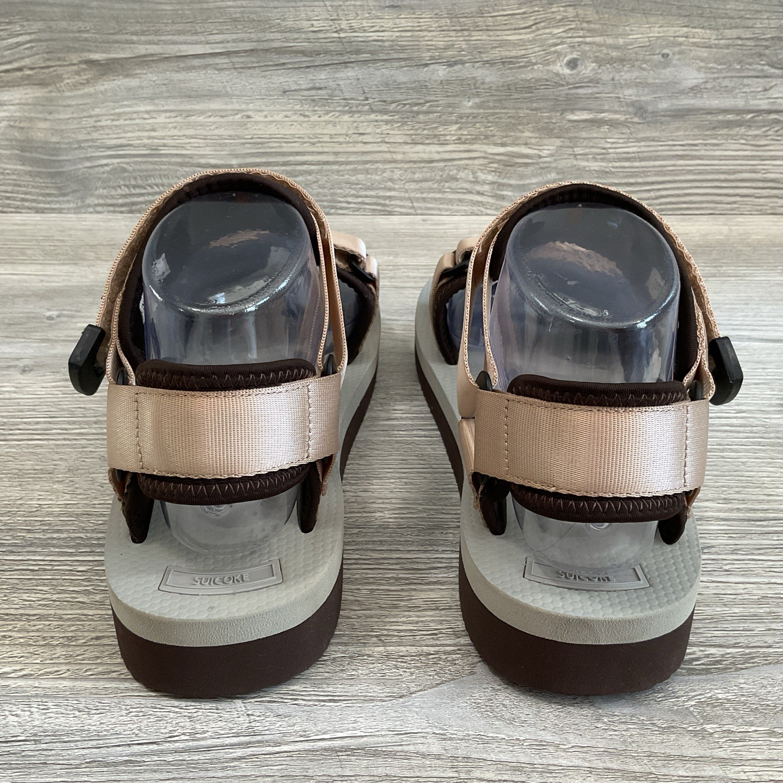 Suicoke CEL-VPO Womens Sandals Rose Gold Strappy Vibram Outdoor Adventure Size 8