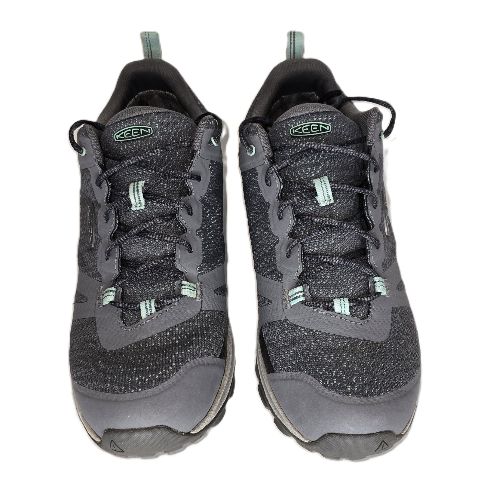 Keen Terradora II Hiking 9.5 Shoes Gray/Teal Ret. Crossover Urban Hike Walk $165