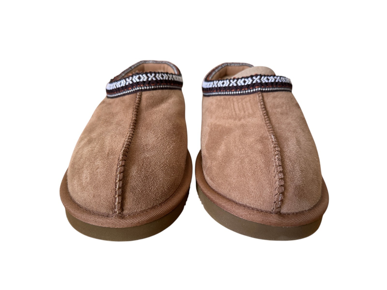 Kirkland Signature Shearling Slippers Tan Havane Men’s 7 / Women’s 8 NIB