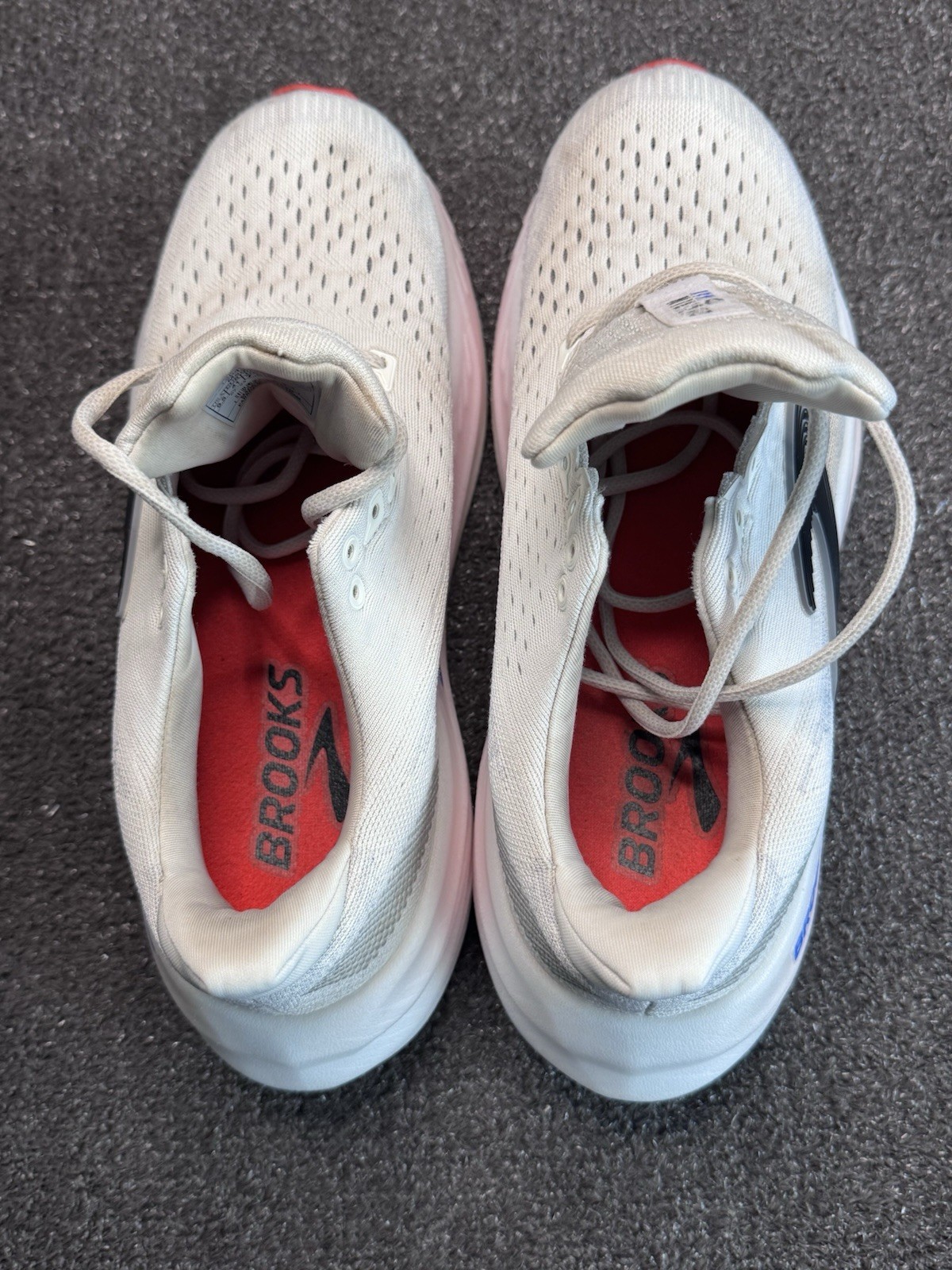 Brooks Glycerin Max Women’s Size 9.5 1204361B118 White Black Pink Running Shoes