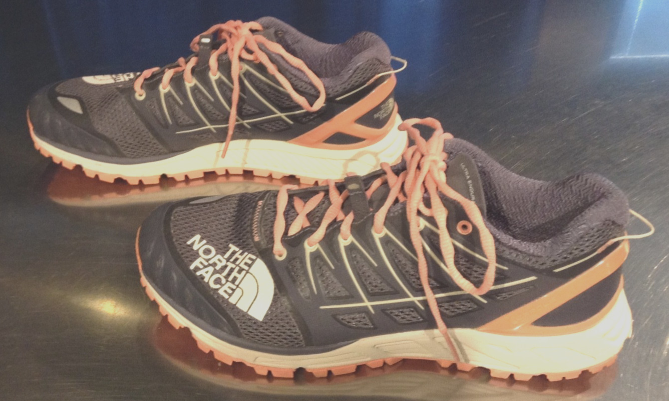 The North Face Ultra Endurance 2 Women’s 11 Trail Running Shoes Grey & Pink VGC