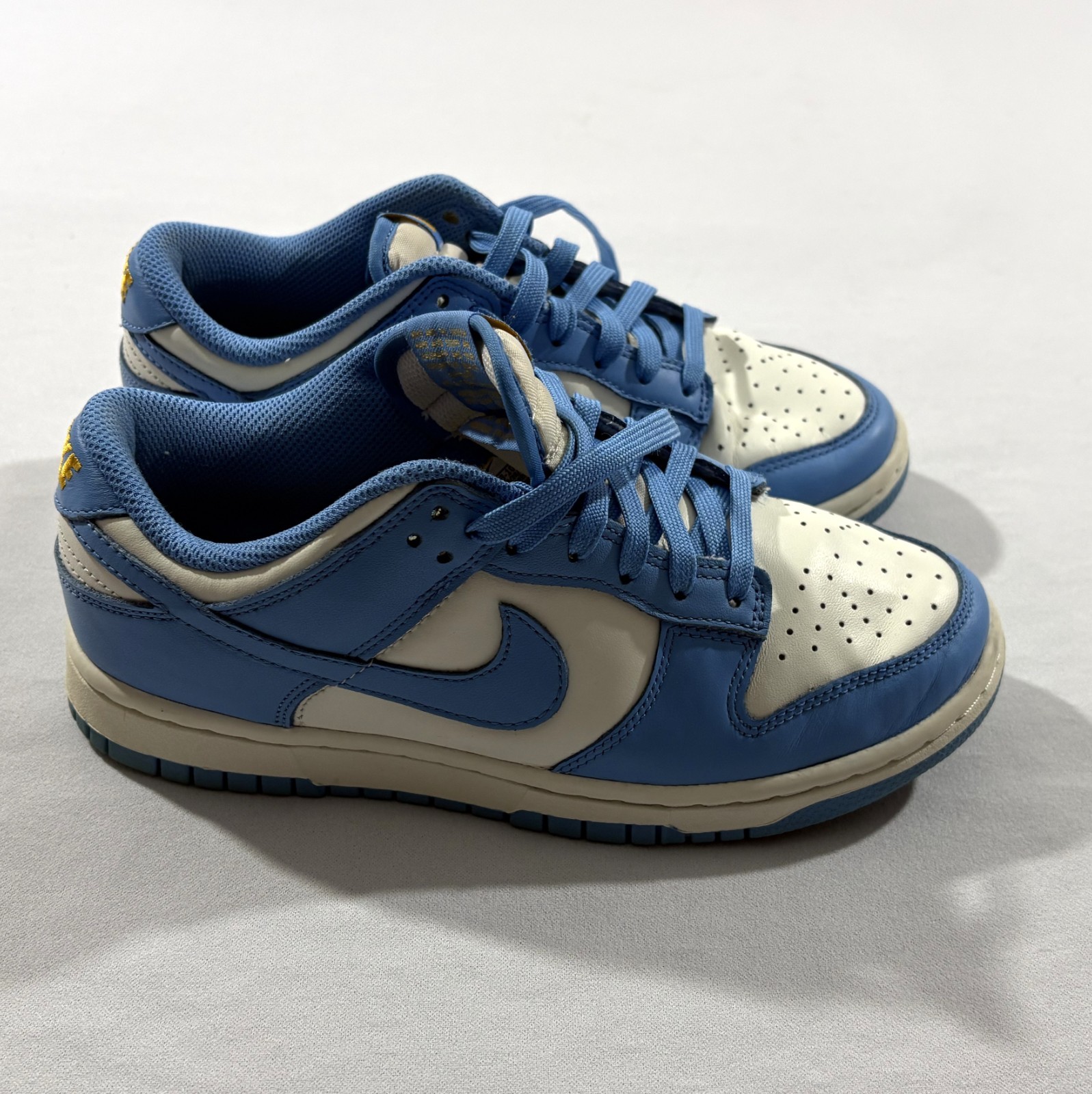 Nike Dunk Low University Blue White DD1503-100 Womens Sneakers Shoes Sz 6.5 UCLA