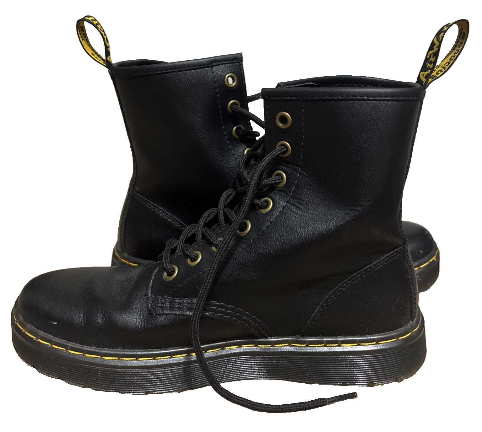 Doc Martens Women’s 7 Combat Boots With Bounce Soles