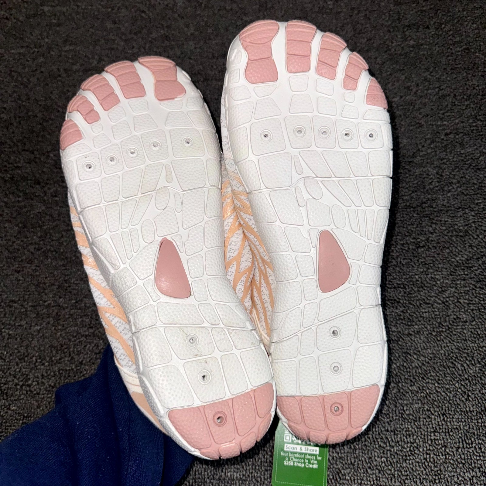 HF Hike Footwear Lorax Pro Barefoot Shoes Women’s 43 White All Day Comfort NWT