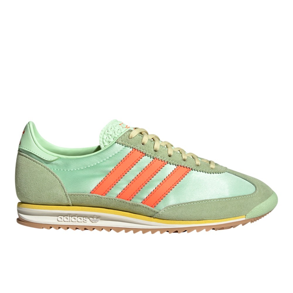 adidas Sl 72 Og Lace Up Womens Green Sneakers Casual Shoes JI0197
