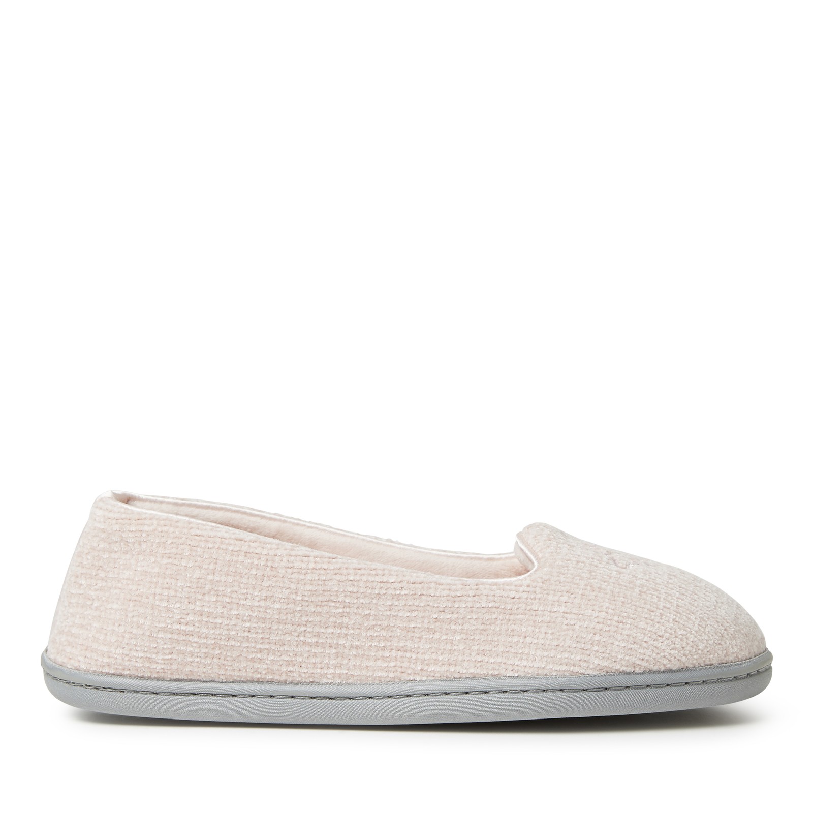 Dearfoams Women’s Rebecca Chenille Closed Back House Slipper