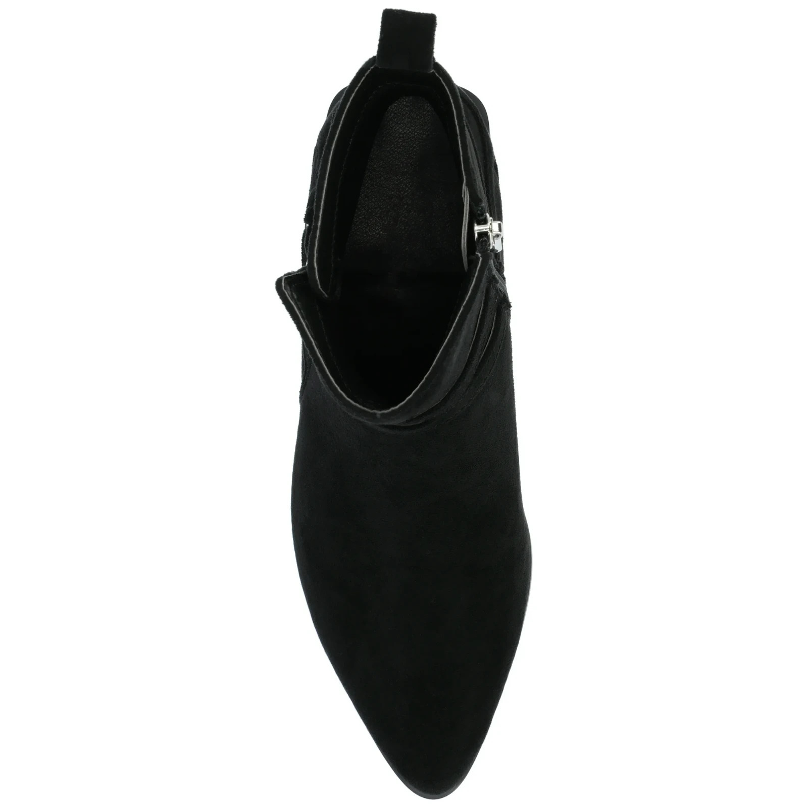 Journee Collection Women’s Tru Comfort Foam Wide Width, Black Suede, US 8 WD