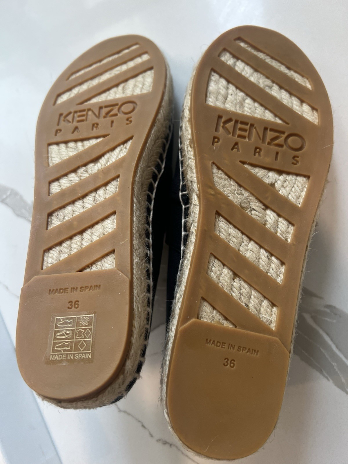 New KENZO Canvas Espadrilles – Classic Tiger – Size 36 – New with Box
