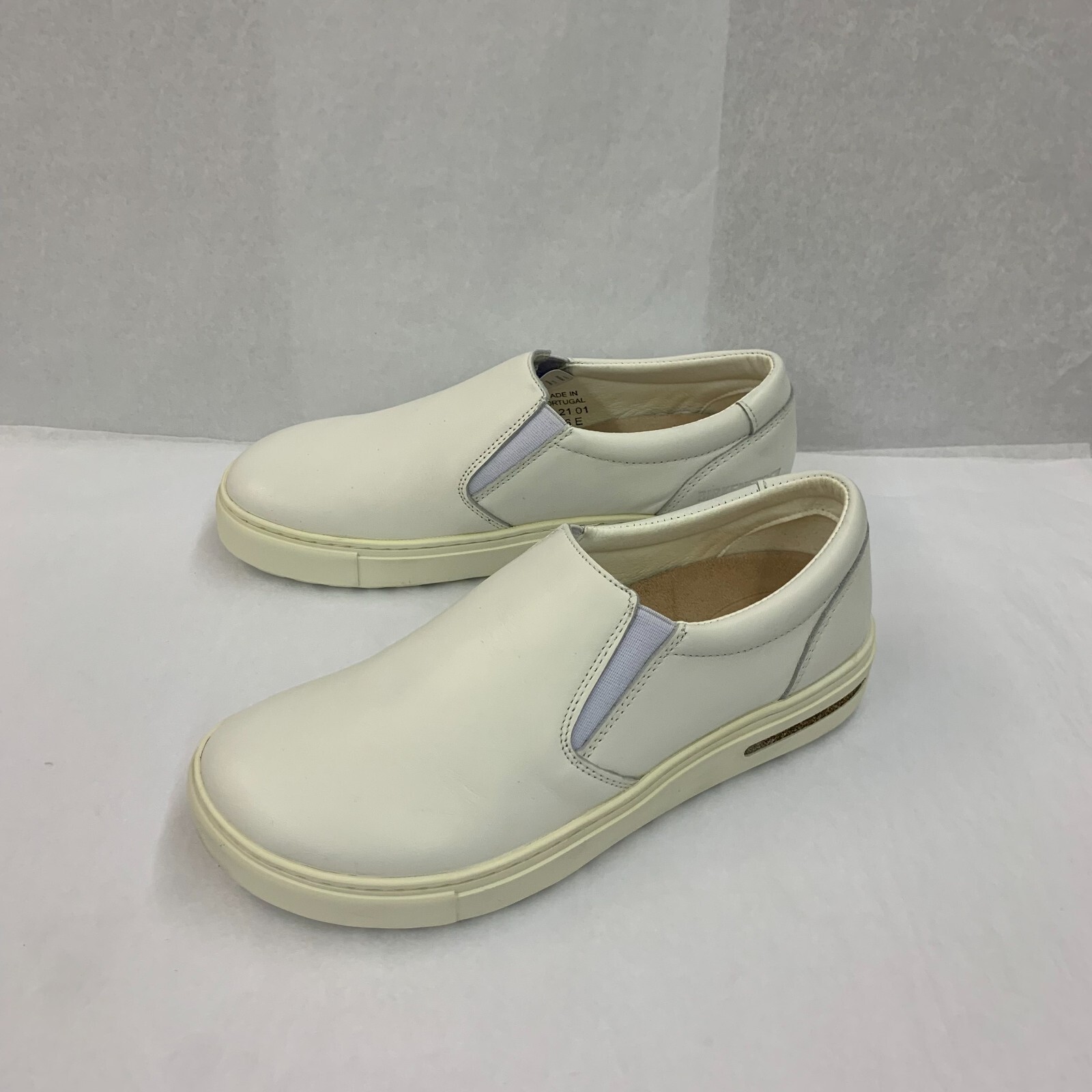 Birkenstock New w/ Box Oswego White Natural Leather Regular Width – Select Size