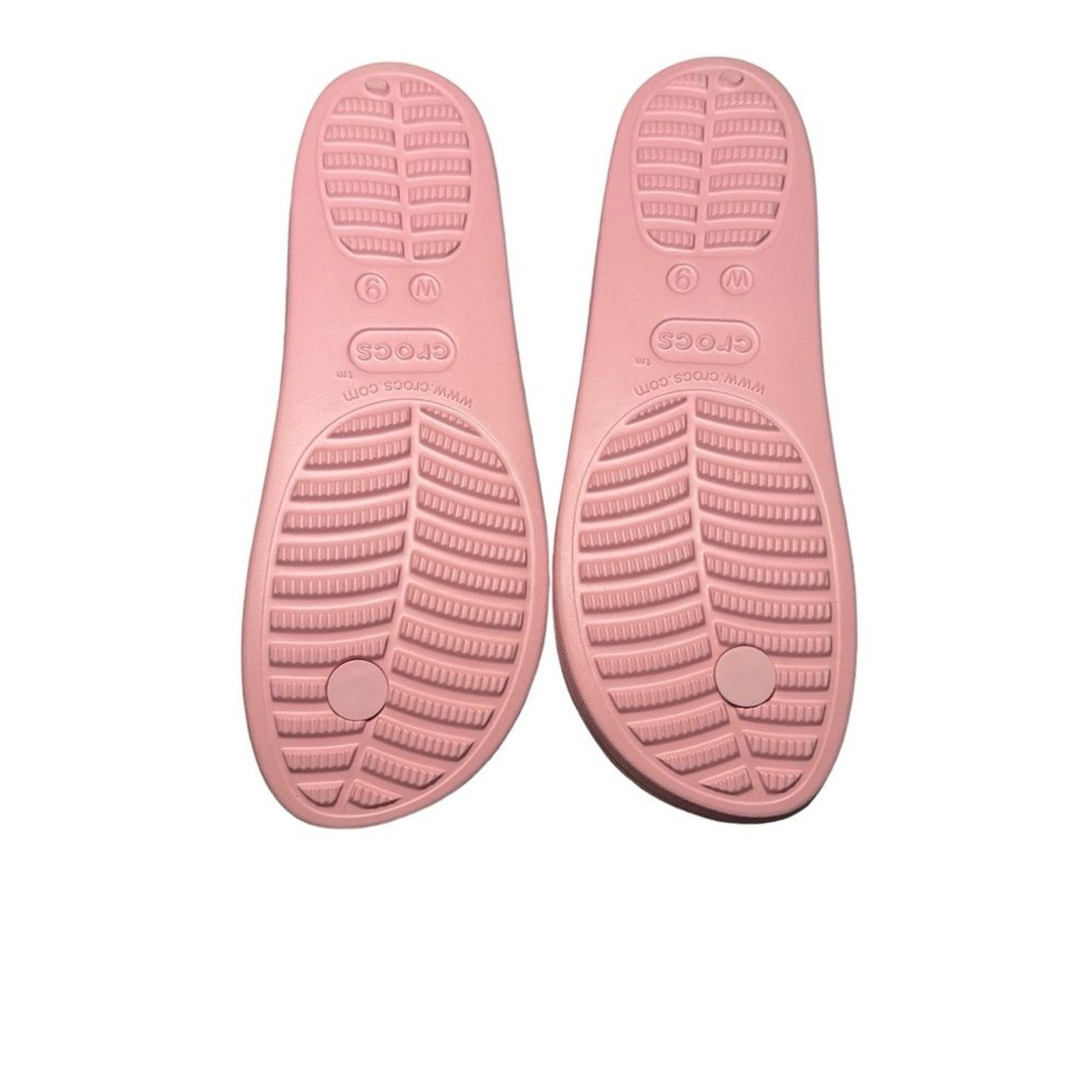 Crocs Baya Platform Flip Flop Women’s 9 Pink Blush SlipOn Sandals NWOT Rare