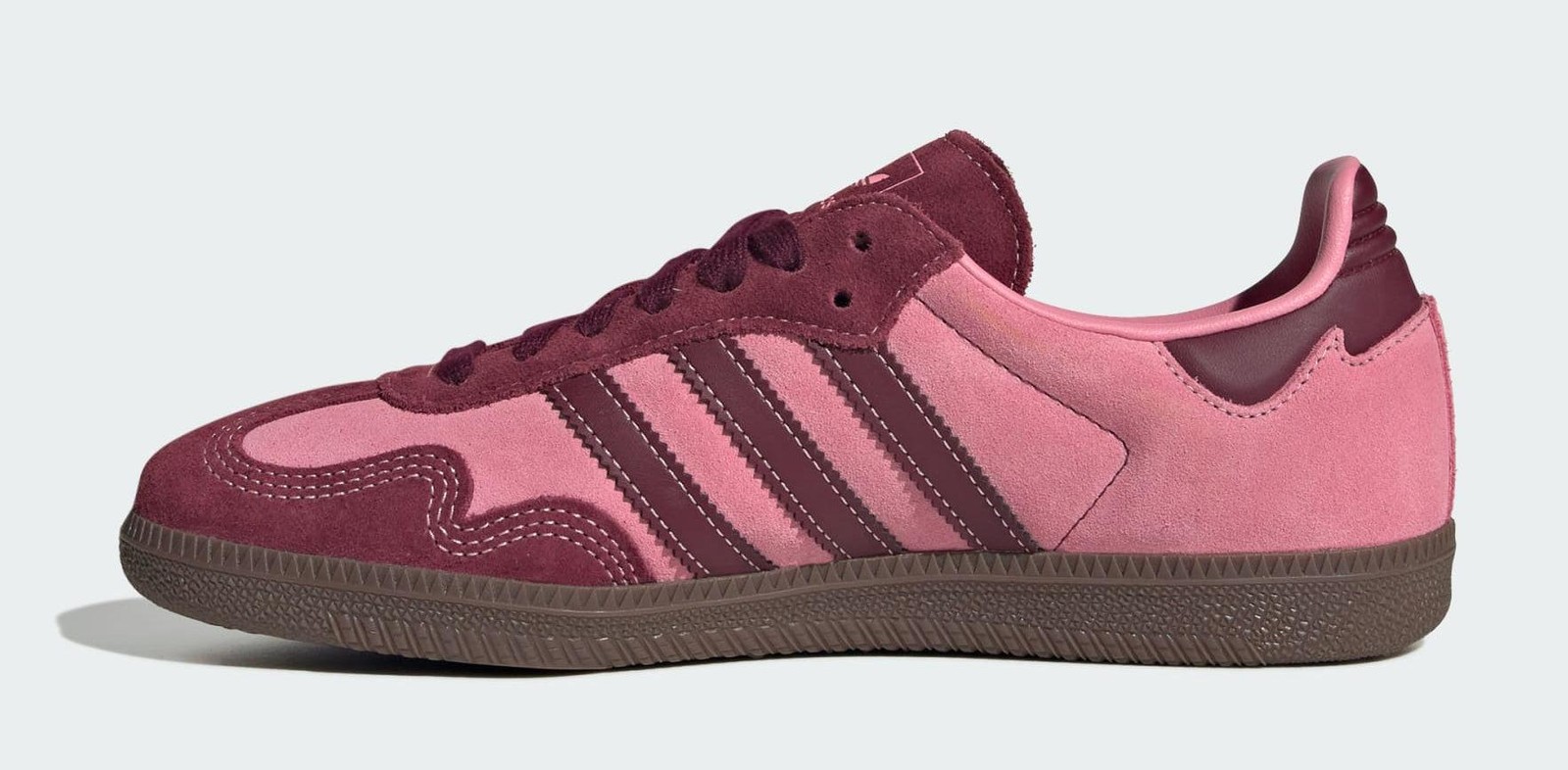 [IH6704] WOMENS ADIDAS SAMBA OG ‘PINK SPARK SHADOW RED’