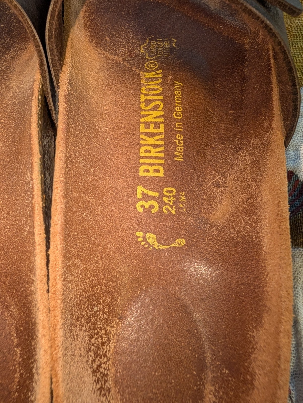 Birkenstock Madrid Slip On Sandals Womens Sz 6 37 Narrow Brown