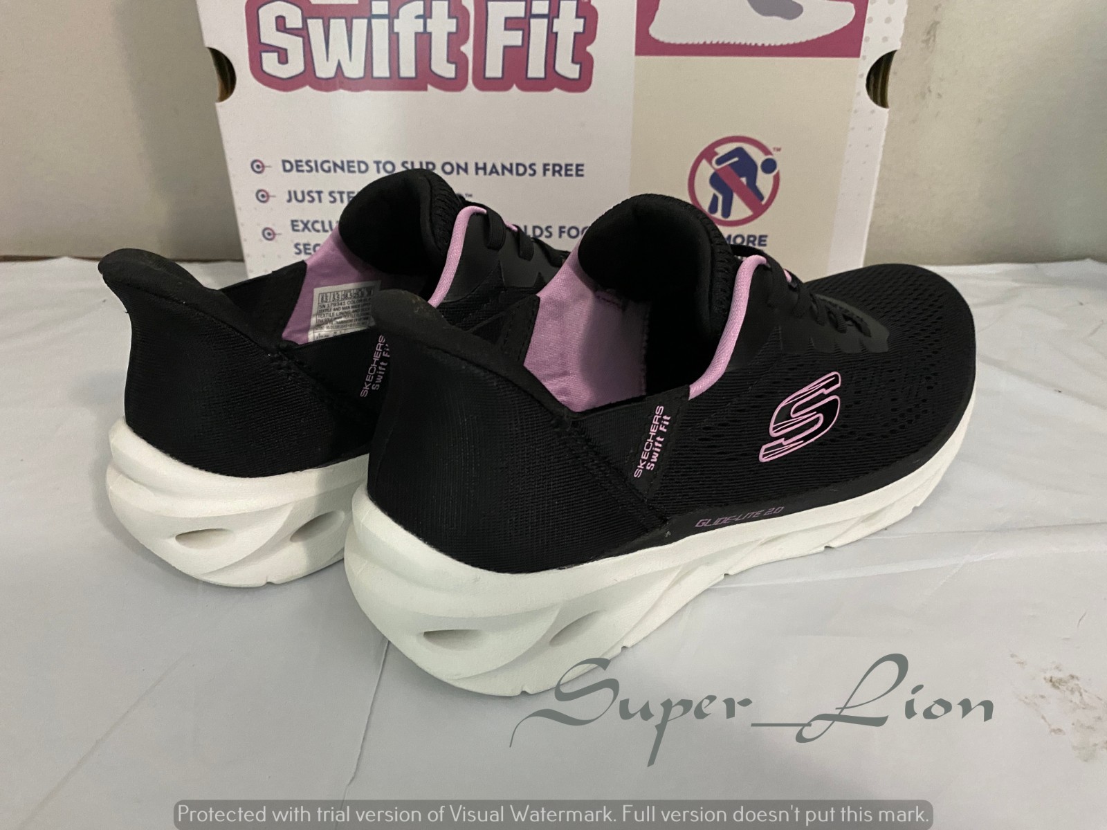 NEW Skechers Women’s Hands Free Swift Fit Memory Foam Shoes – PICK SIZE – BLACK